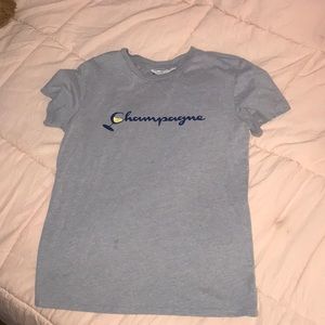 Blue Notes brand “champagne” tee